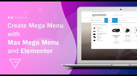 Max Mega Menu for Elementor .